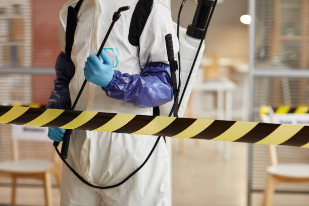 Professional Infectious Disease Decontamination technician working in Clearlake, WA